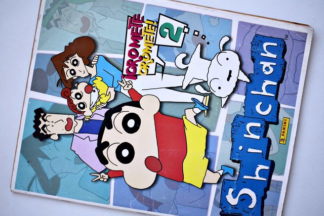 Shin Chan (Panini, 2005): Faltan 4 Láminas (Álbum)