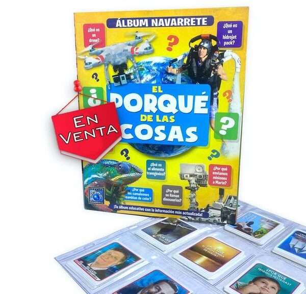 El porqué de las cosas (Navarrete): Álbum Completo A Pegar foto 1