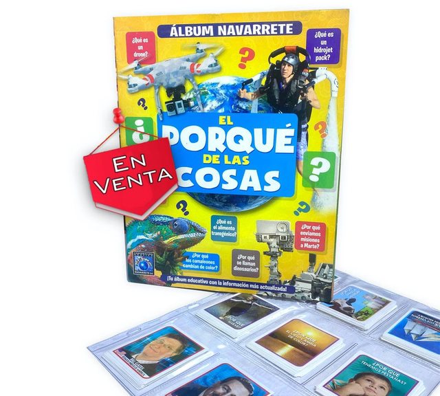 El porqué de las cosas (Navarrete): Álbum Completo A Pegar