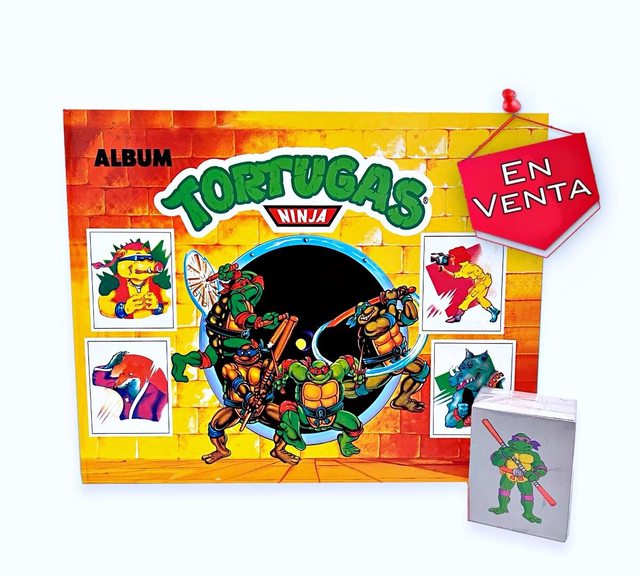 Tortugas Ninja 80' [Tapa Blanda]: Álbum Completo Para Pegar