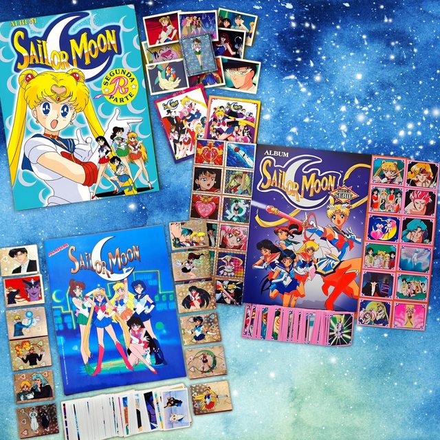 Sailor Moon Promo: Álbum Completo A Pegar