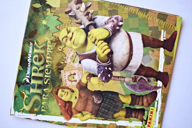 Shrek Para Siempre (Panini, 2010): Álbum Completo (Con todas sus láminas pegadas)