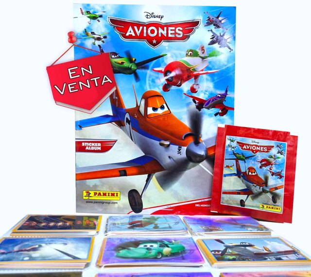 Aviones (Panini): Álbum Completo A Pegar