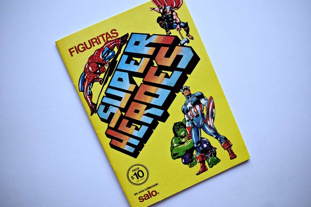 SUPER HEROES (Don Comic, 1981): Álbum Completo (Con láminas impresas)