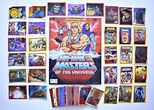 . He-Man And The Masters of the Universe: Álbum Completo A Pegar [Ultimas Unidades]