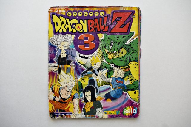 Dragon Ball Z3 (Salo, 1998): Faltan 55 Láminas