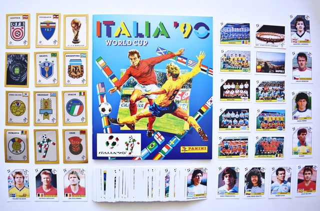 . Copa Mundial 90' Italia: Álbum Completo A Pegar [Ultimas Unidades]