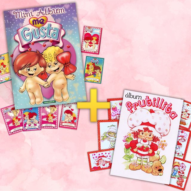 . Álbum Promo: Álbum: Frutillita + Me Gusta, Mini: Completos A Pegar