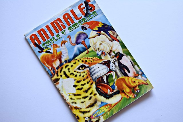 Animales Chile y América (Artecrom, 1990): Álbum Vacío (Sin láminas)
