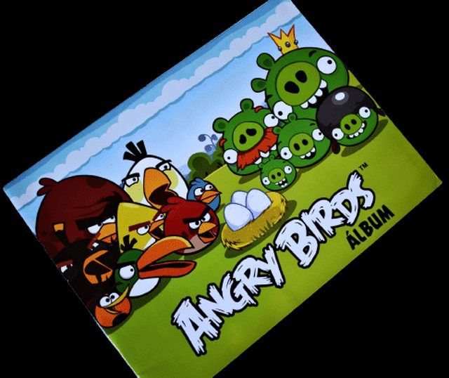 Angry Birds (Klu, 2012): Álbum Vacío (Sin láminas)