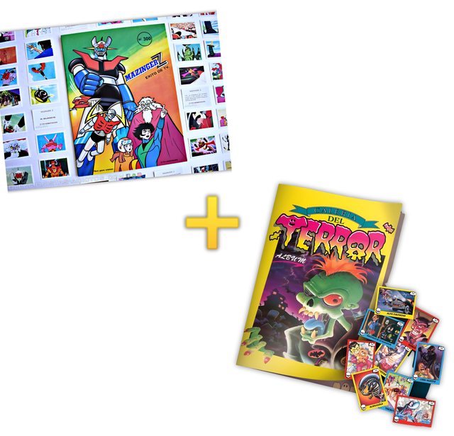 . PROMO: Galeria + Mazzinger: Álbumes Completos A Pegar