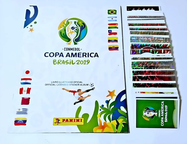 Copa América 2019 Brasil: Álbum Completo A Pegar