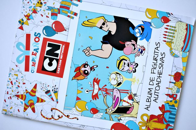 Cartoon Network, Cumpleaños (Panini, 2013): Álbum Completo (Con todas sus láminas pegadas)