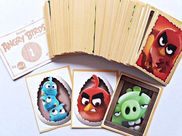 Angry Birds La Película: 30 Láminas (Pack) [2016, Klu]