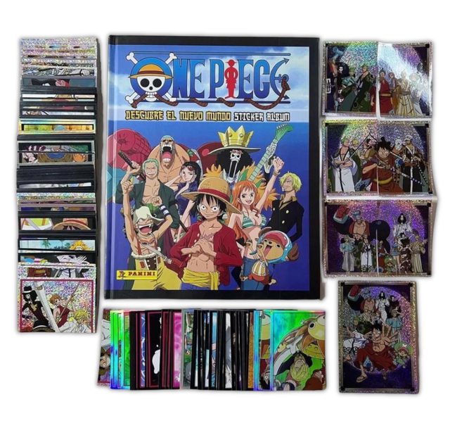 One Piece 3, Descubre el nuevo mundo: Álbum Completo A Pegar