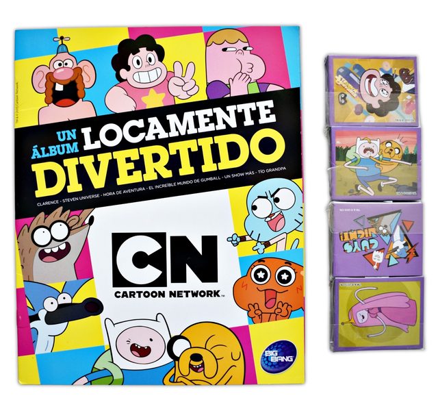 Cartoon Network, Locamente Divertido (Panini, 2021): Álbum Completo A Pegar