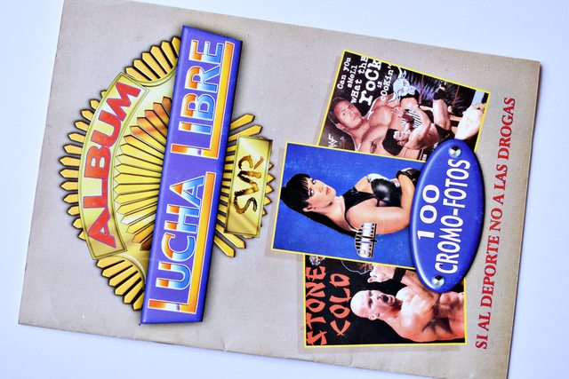 WWF, Lucha Libre (SVR, 1998): Álbum Vacío (Sin láminas)