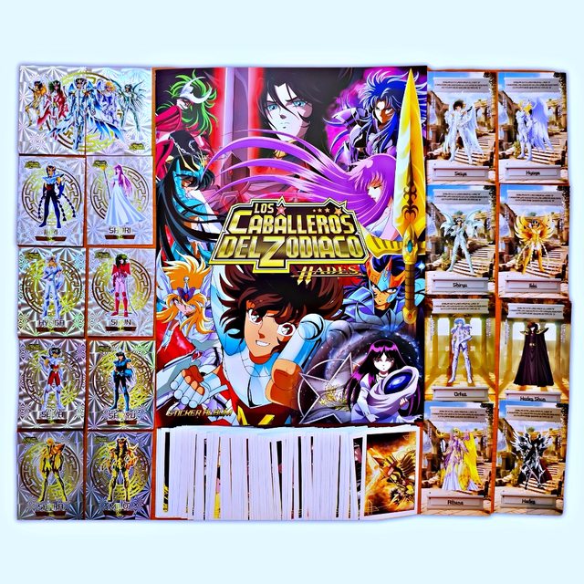Caballeros Del Zodiaco, Hades: Álbum Completo A Pegar