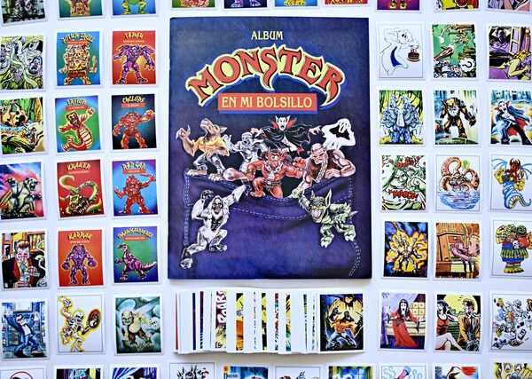 . Monster en mi Bolsillo [Monster in my Pocket]: Álbum Completo A Pegar foto 1