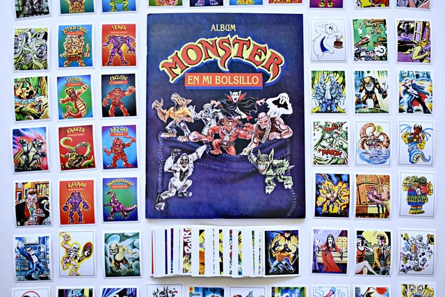 . Monster en mi Bolsillo [Monster in my Pocket]: Álbum Completo A Pegar