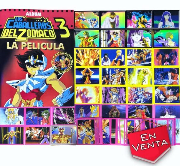 Caballeros Del Zodiaco 3: Álbum Completo A Pegar [Últimas Unidades] foto 1