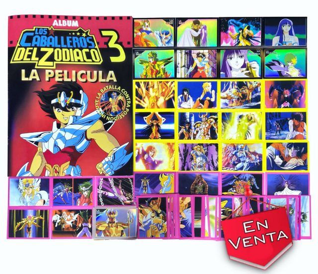 Caballeros Del Zodiaco 3: Álbum Completo A Pegar [Últimas Unidades]
