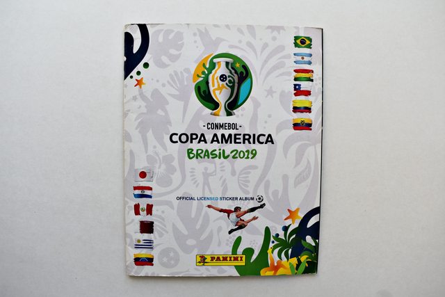 Copa América 2019 Brasil (Panini, 2019): Álbum Completo (Con todas sus láminas pegadas)