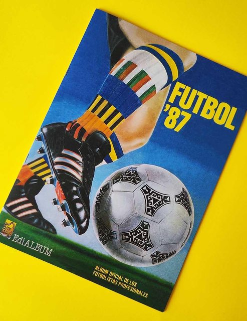 Fútbol 87': Álbum Completo (Con láminas impresas) (Futbol 1987)