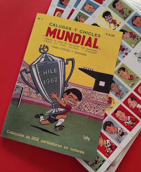 Copa Mundial 62' Cabezones: Álbum Completo A Pegar foto 1