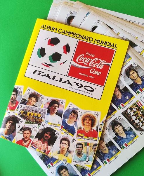 . Copa Mundial 90' Italia: Álbum Completo A Pegar foto 1