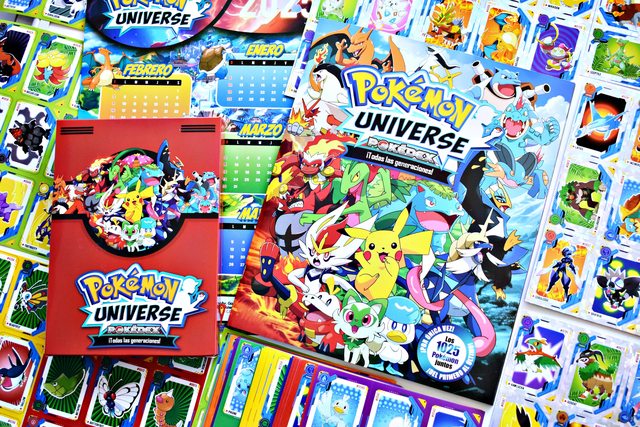 . 1 Álbum: Pokémon Universe 1 [1025 Láminas a Pegar]: Álbum Completo A Pegar [Ultimas Unidades]