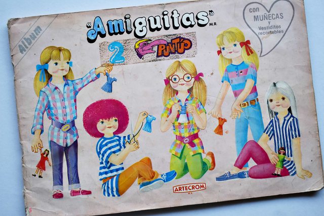 Amiguitas (Artecrom, 1987): Tiene 40 Láminas (Álbum)