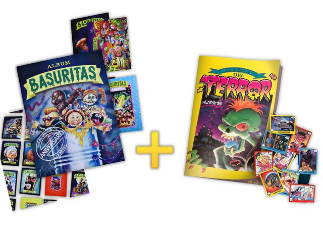 . PROMO: Galeria + Basuritas : Álbumes Completos A Pegar