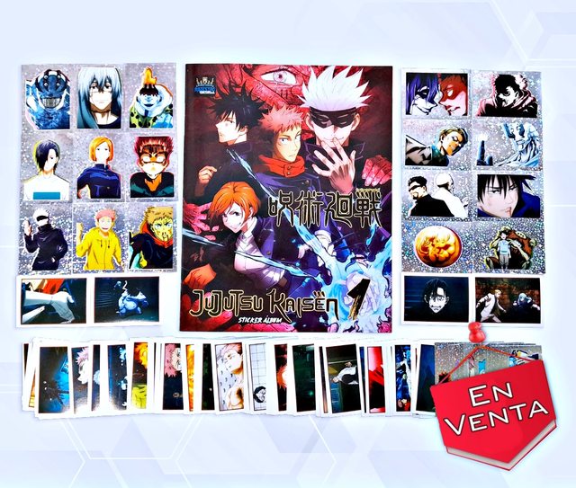 Jujutsu Kaisen: Álbum Completo A Pegar