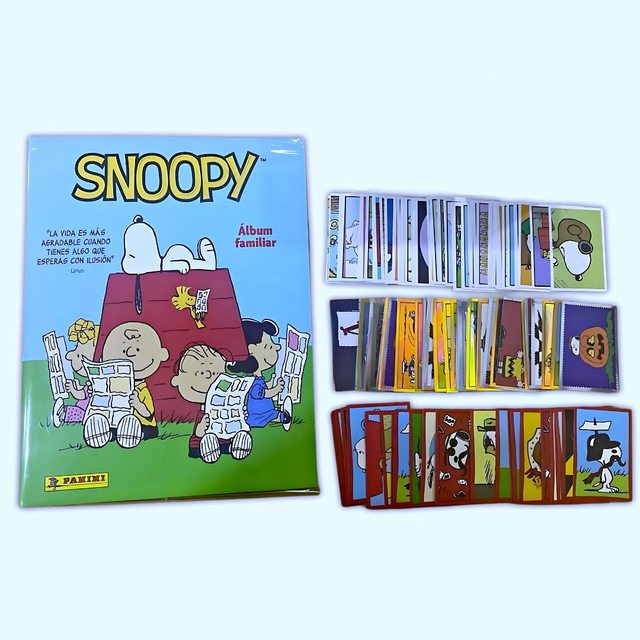 Snoopy [Panini]: Álbum Completo A Pegar