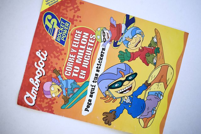 Rocket Power Coleccionador (Ambrosoli, 2005): Álbum Vacío (Sin láminas)