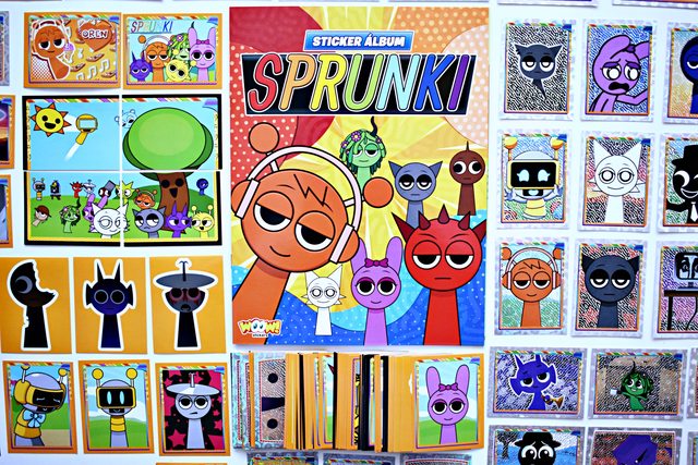 Sprunki: Álbum Completo A Pegar