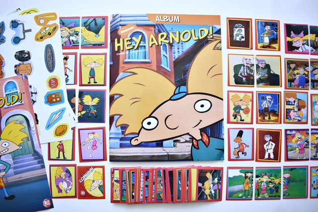 . Hey Arnold: Álbum Completo A Pegar [Ultima Unidad]