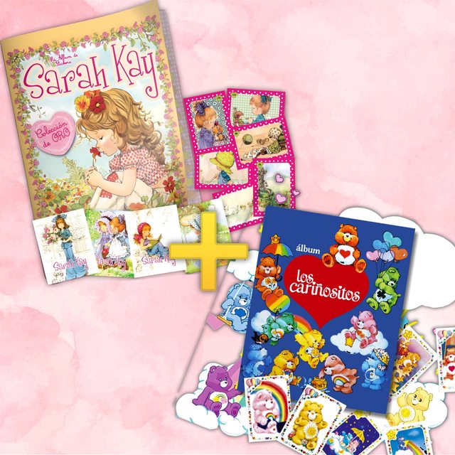 . Álbum Promo: Sarah Kay + Cariñositos: Completos A Pegar