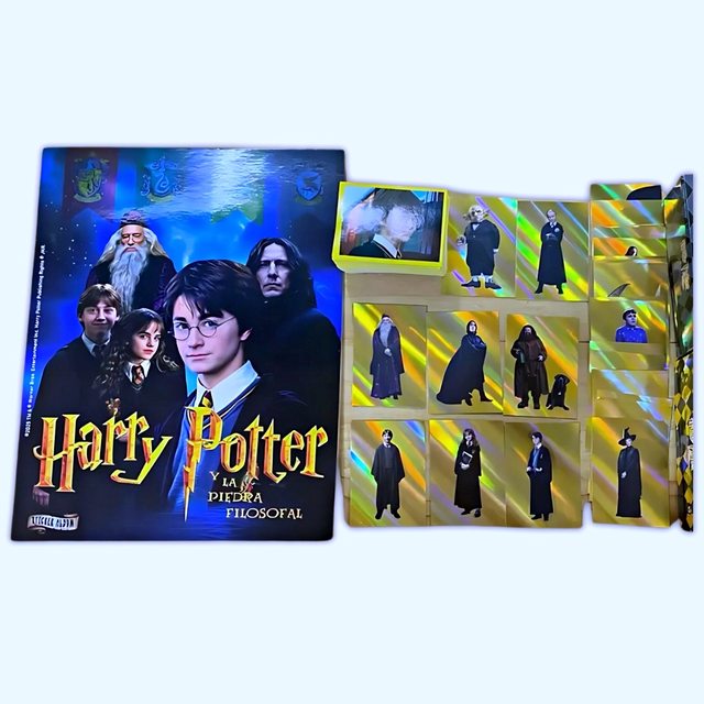 Harry Potter Y La Piedra Filosofal: Álbum Completo A Pegar
