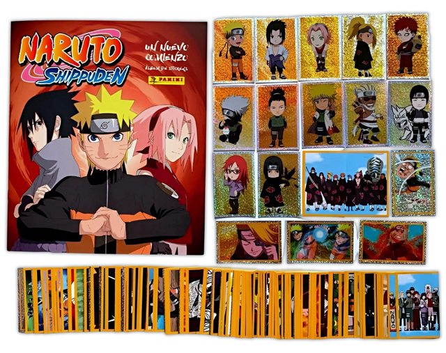Naruto Shippuden, Un Nuevo Comienzo: Álbum Completo A Pegar