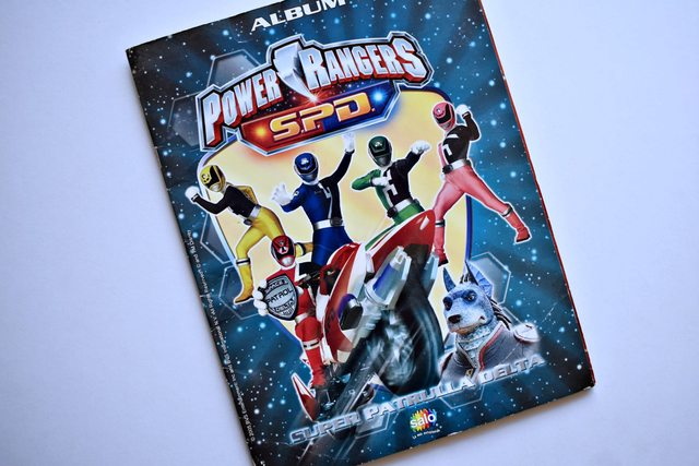 Power Rangers S.P.D. (Salo, 2006): Faltan 49 Láminas (Álbum)