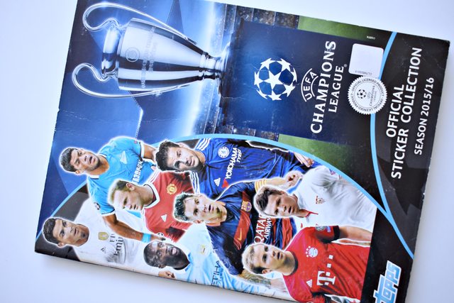 UEFA Champions League 2015-2016 (Topps, 2015): Tiene 310 Láminas