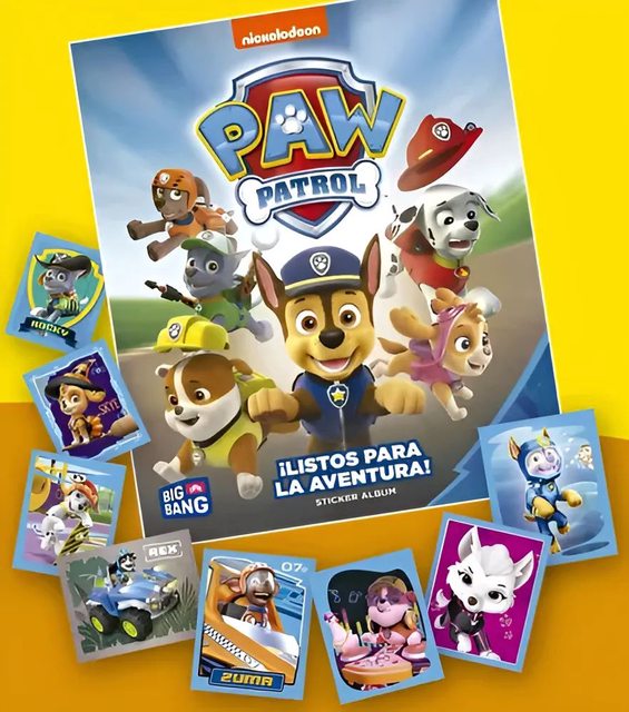 Paw Patrol, Listos Para la Aventura!: Álbum Completo A Pegar