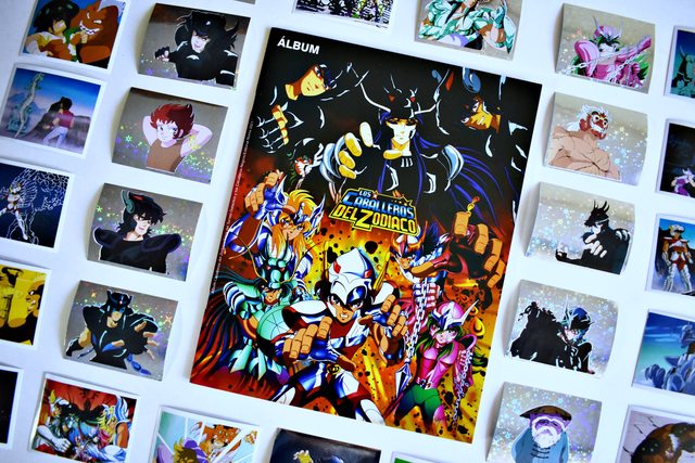 Caballeros Del Zodiaco, Negro: Álbum Completo A Pegar