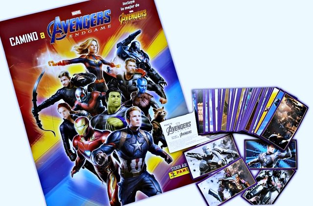 Avengers, Camino a Endgame(Panini, 2019): Álbum Completo A Pegar