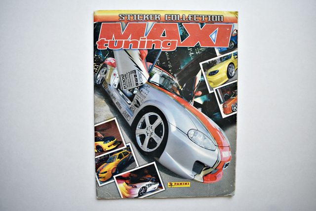 Maxi Tuning (Panini, 2007): Álbum Vacío (Sin láminas)