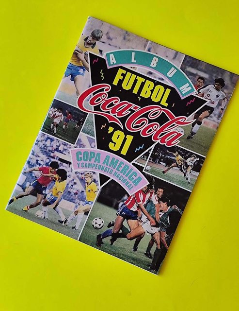 COPA AMÉRICA 91': Álbum Completo (Con láminas impresas)