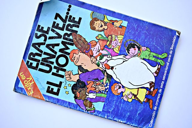 Erase una vez El Hombre (Exito de TV, 1978): Tiene 55 Láminas (Álbum)