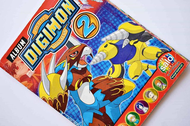 Digimon 2 (Salo, 2001): Faltan 20 Láminas (Álbum)